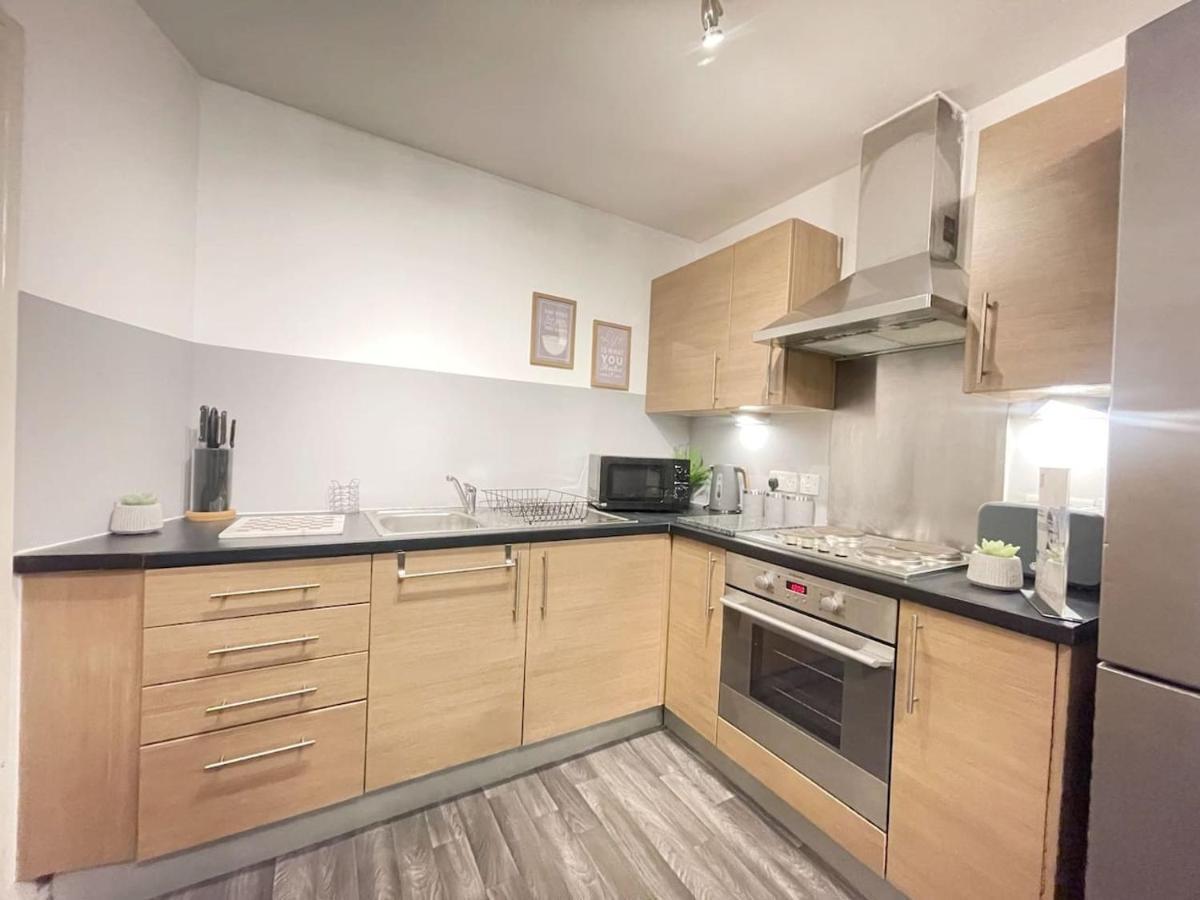 Cityfront Cosy Apt Near City Centre & Etihad Stadium, Free Parking Манчестер Экстерьер фото